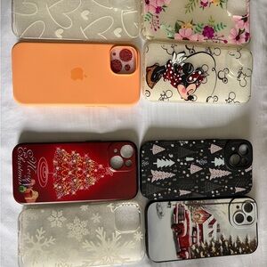 Assorted iPhone Cases - Festive and Floral Designs